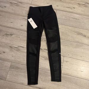 ALO high waist moto Leggings size M new with tags